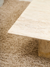 Load image into Gallery viewer, Travertine Coffee Table