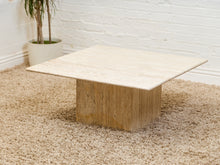Load image into Gallery viewer, Travertine Coffee Table
