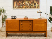 Load image into Gallery viewer, Domino Mobler Teak Credenza