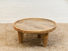 Load image into Gallery viewer, Solid Wood Primitive Coffee Rustic Table