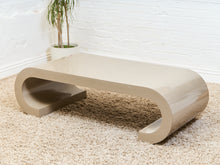 Load image into Gallery viewer, Lacquered Waterfall Coffee Table