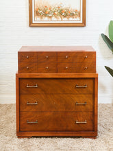Load image into Gallery viewer, French Walnut Mid Century Dresser