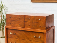 Load image into Gallery viewer, French Walnut Mid Century Dresser