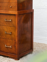 Load image into Gallery viewer, French Walnut Mid Century Dresser