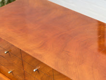 Load image into Gallery viewer, French Walnut Mid Century Dresser