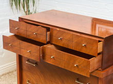 Load image into Gallery viewer, French Walnut Mid Century Dresser