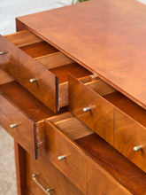 Load image into Gallery viewer, French Walnut Mid Century Dresser