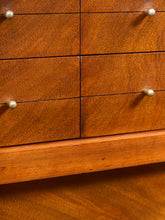 Load image into Gallery viewer, French Walnut Mid Century Dresser