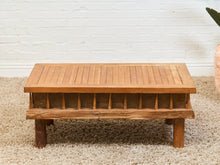 Load image into Gallery viewer, Rustic Handcrafted Teak Coffee Table