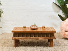 Load image into Gallery viewer, Rustic Handcrafted Teak Coffee Table