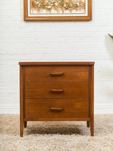 Load image into Gallery viewer, 3 Drawer Lowboy Dresser with Roped Hardware