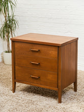 Load image into Gallery viewer, 3 Drawer Lowboy Dresser with Roped Hardware