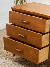 Load image into Gallery viewer, 3 Drawer Lowboy Dresser with Roped Hardware