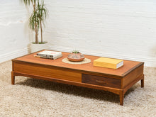 Load image into Gallery viewer, Large Vintage Lane Coffee Table with Drawer
