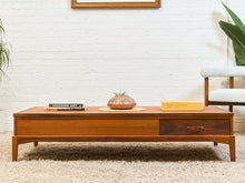 Load image into Gallery viewer, Large Vintage Lane Coffee Table with Drawer