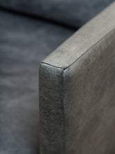 Load image into Gallery viewer, Leather Sofa with Sculptural base