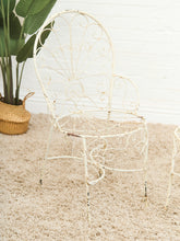 Load image into Gallery viewer, Mid-Century Wrought Iron Peacock Chairs Set