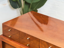 Load image into Gallery viewer, French Walnut Mid Century Dresser