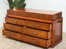 Load image into Gallery viewer, French Walnut Mid Century Dresser