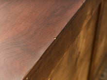 Load image into Gallery viewer, Mid-Century Modern Walnut Dresser with slat Detailing