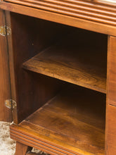 Load image into Gallery viewer, Mid-Century Modern Walnut Dresser with slat Detailing