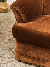 Load image into Gallery viewer, 1970’s Rust Vintage Club Chair