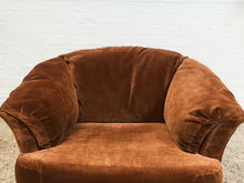 Load image into Gallery viewer, 1970’s Rust Vintage Club Chair