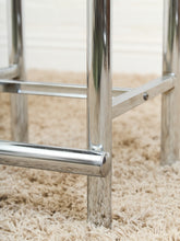 Load image into Gallery viewer, 1970’s Chrome Kelly Green Stools