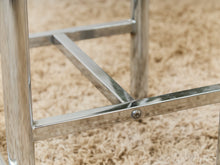 Load image into Gallery viewer, 1970’s Chrome Kelly Green Stools
