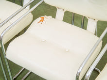 Load image into Gallery viewer, Rare Set Of 4 Guido Faleschini Tucroma Leather Italian Chairs For Mariani Pace