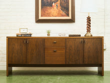 Load image into Gallery viewer, Teak Vintage Sideboard with Large Drawers