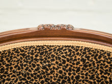 Load image into Gallery viewer, Louis XV-Style Leopard Velvet Armchair