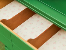 Load image into Gallery viewer, Kelly Green Vintage Highboy Gold Hardware