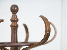 Load image into Gallery viewer, Antique Bent Wood Coat Rack