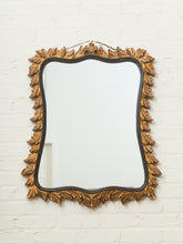 Load image into Gallery viewer, Flame Carved Mirror with Sculptural Frame