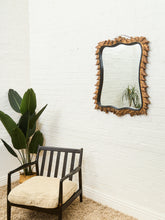 Load image into Gallery viewer, Flame Carved Mirror with Sculptural Frame