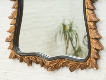 Load image into Gallery viewer, Flame Carved Mirror with Sculptural Frame