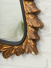 Load image into Gallery viewer, Flame Carved Mirror with Sculptural Frame