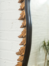 Load image into Gallery viewer, Flame Carved Mirror with Sculptural Frame