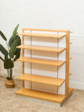 Load image into Gallery viewer, Double Sided Vintage Retail Shelf