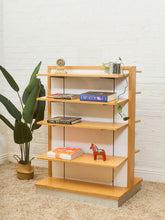Load image into Gallery viewer, Double Sided Vintage Retail Shelf