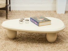 Load image into Gallery viewer, White Sculptural Coffee Table