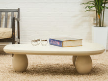Load image into Gallery viewer, White Sculptural Coffee Table