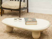 Load image into Gallery viewer, White Sculptural Coffee Table