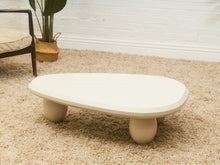 Load image into Gallery viewer, White Sculptural Coffee Table