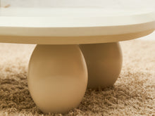 Load image into Gallery viewer, White Sculptural Coffee Table