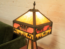 Load image into Gallery viewer, Meyda Tiffany Camel Mission 20" Tall Buffet Table Lamp