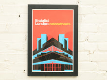 Load image into Gallery viewer, Brutalist London National Theater