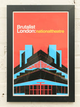 Load image into Gallery viewer, Brutalist London National Theater