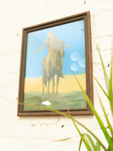 Load image into Gallery viewer, 1930's Native American on Black Horse Appeal to the Great Spirit